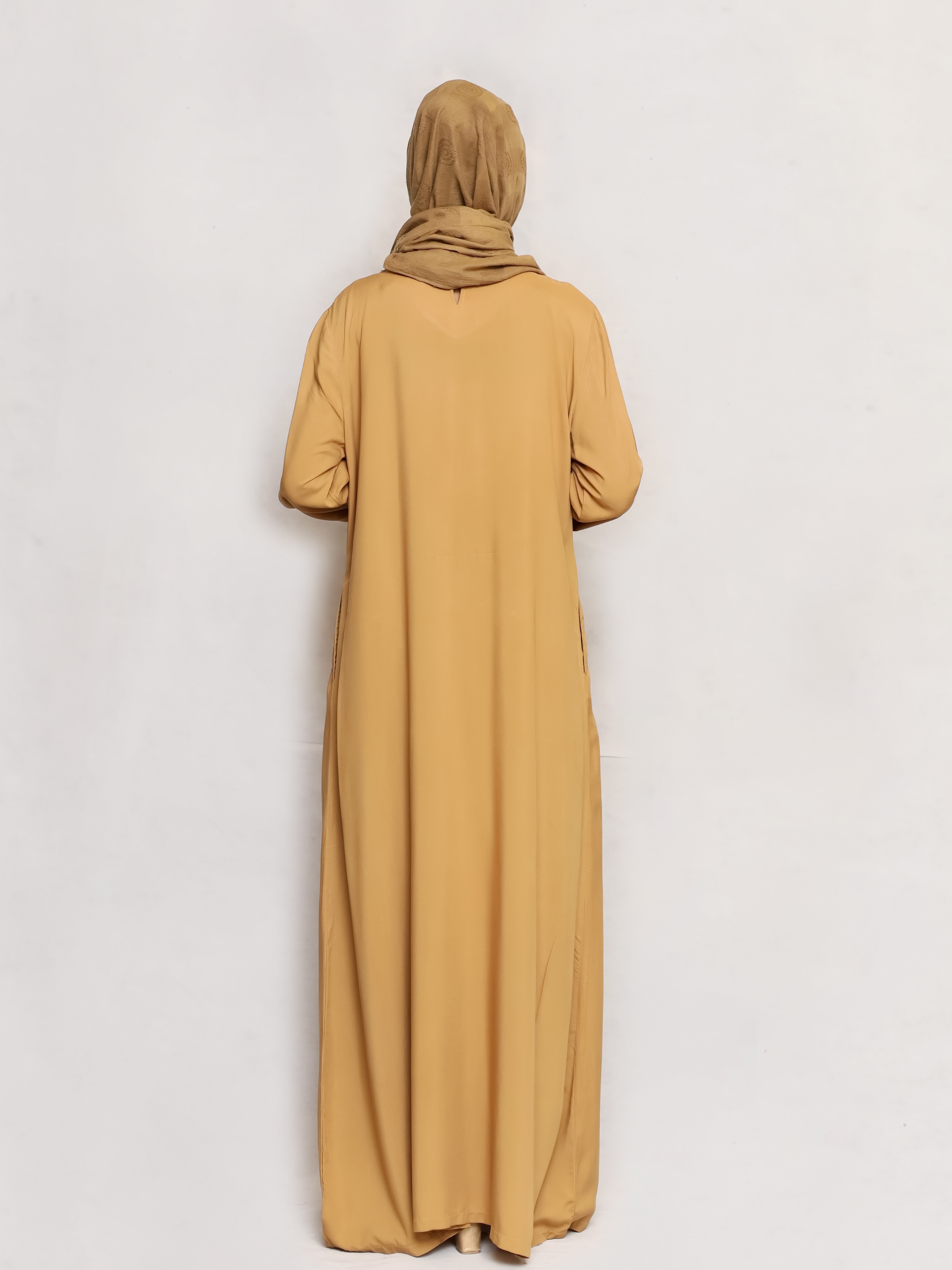 Essential Linen Abaya - Sand