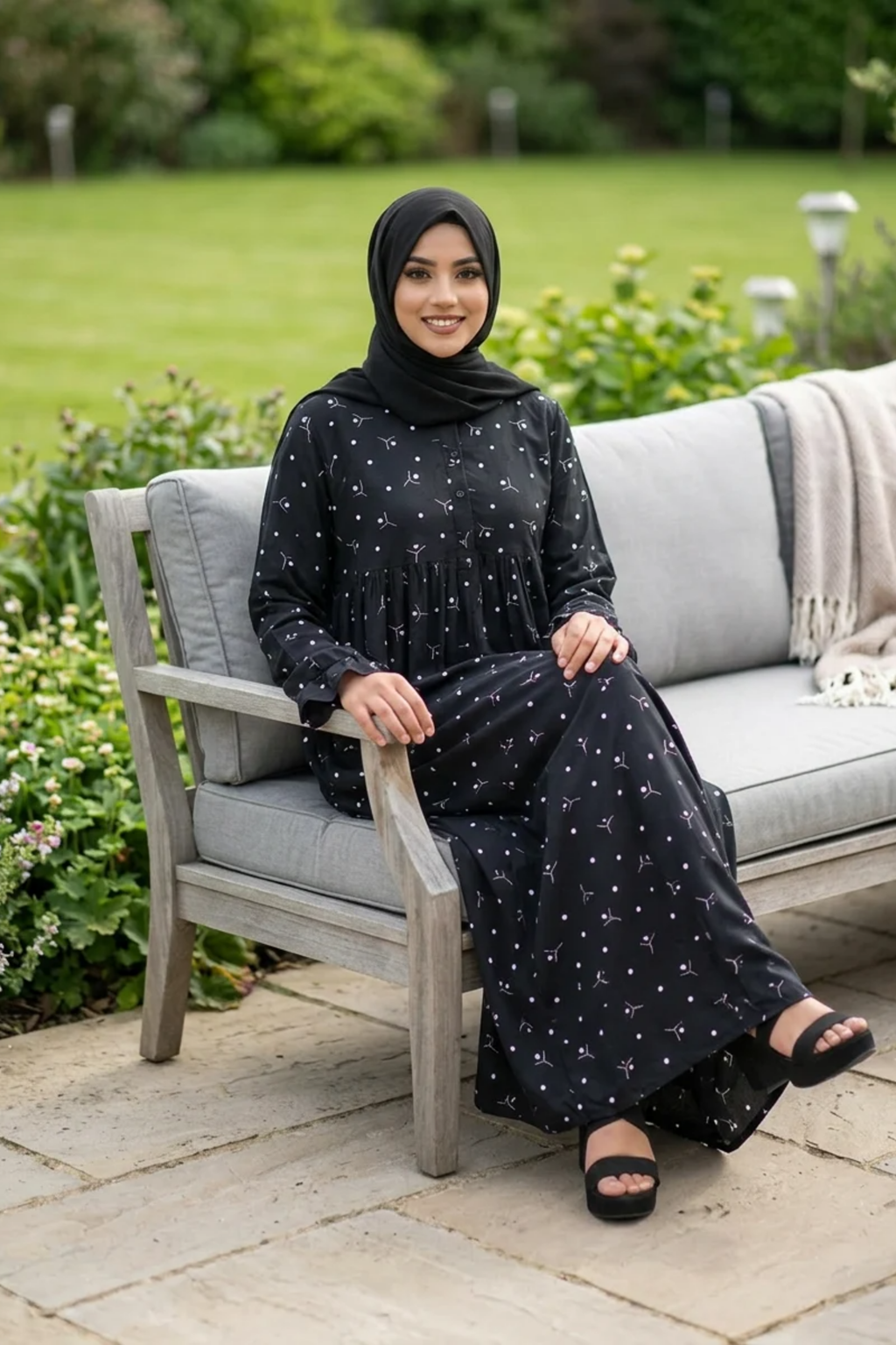 Maternity Maxi Dress - Black