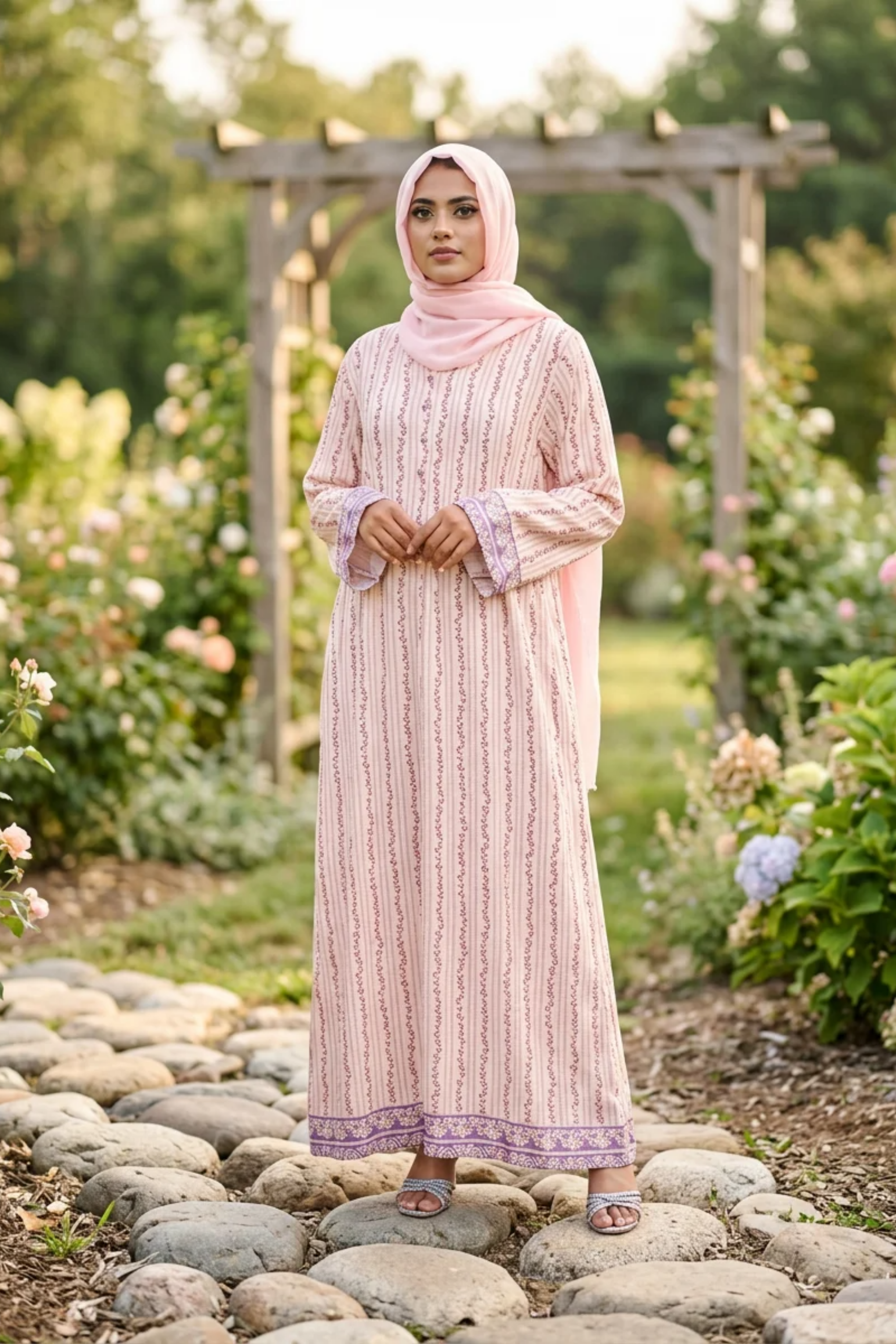 Maternity Maxi Dress - Blush