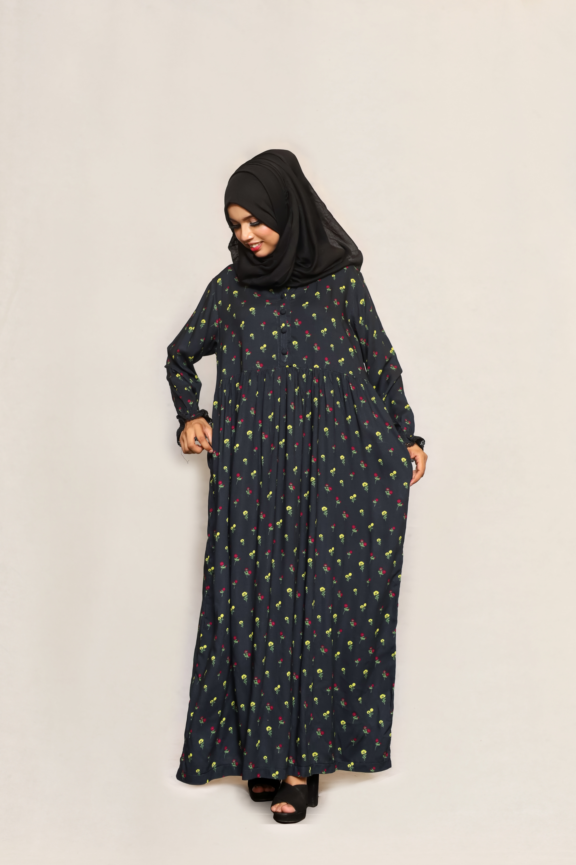 Maternity Maxi Dress - Wildflowers