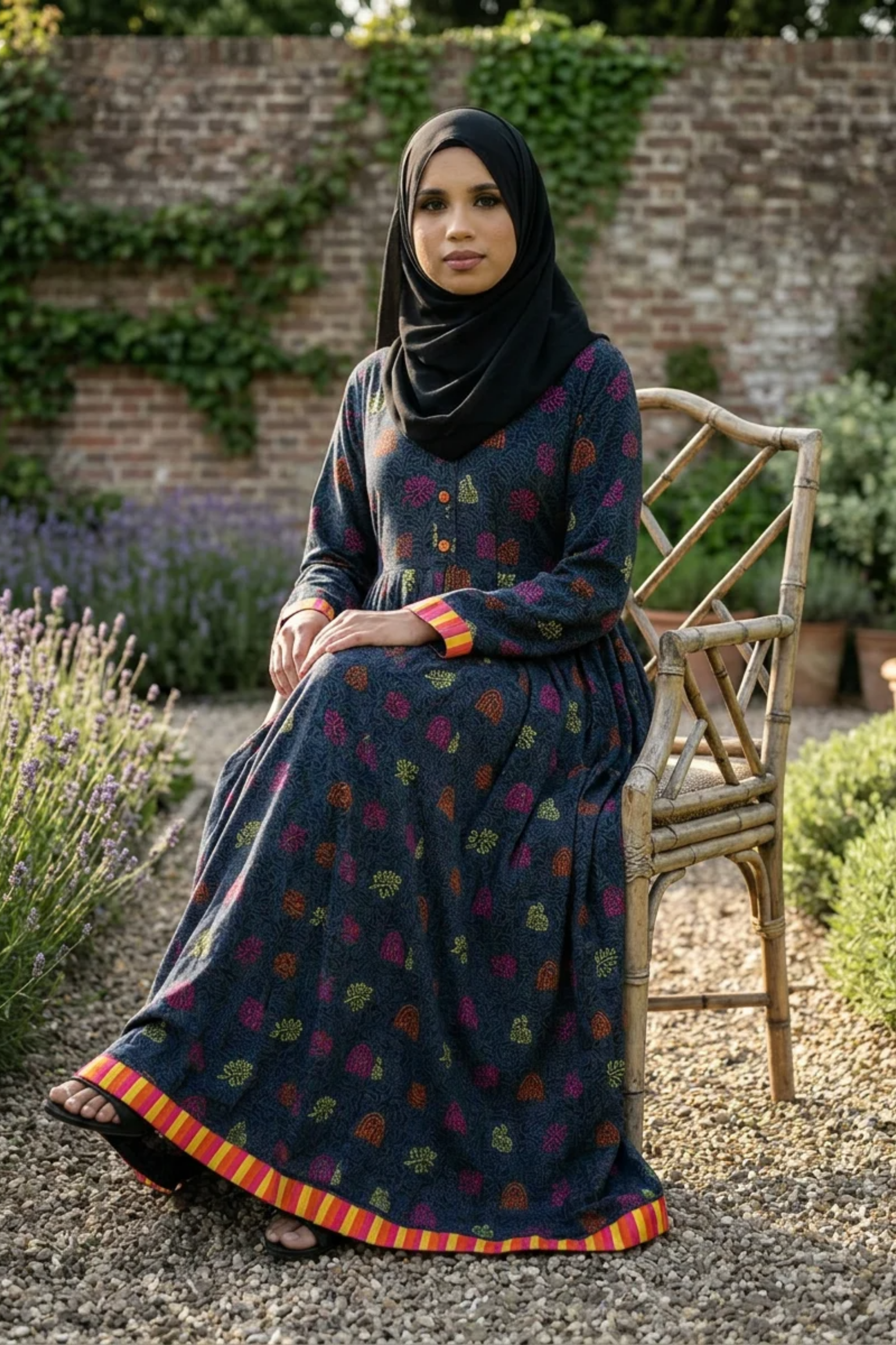 Maternity Maxi Dress - Fluo