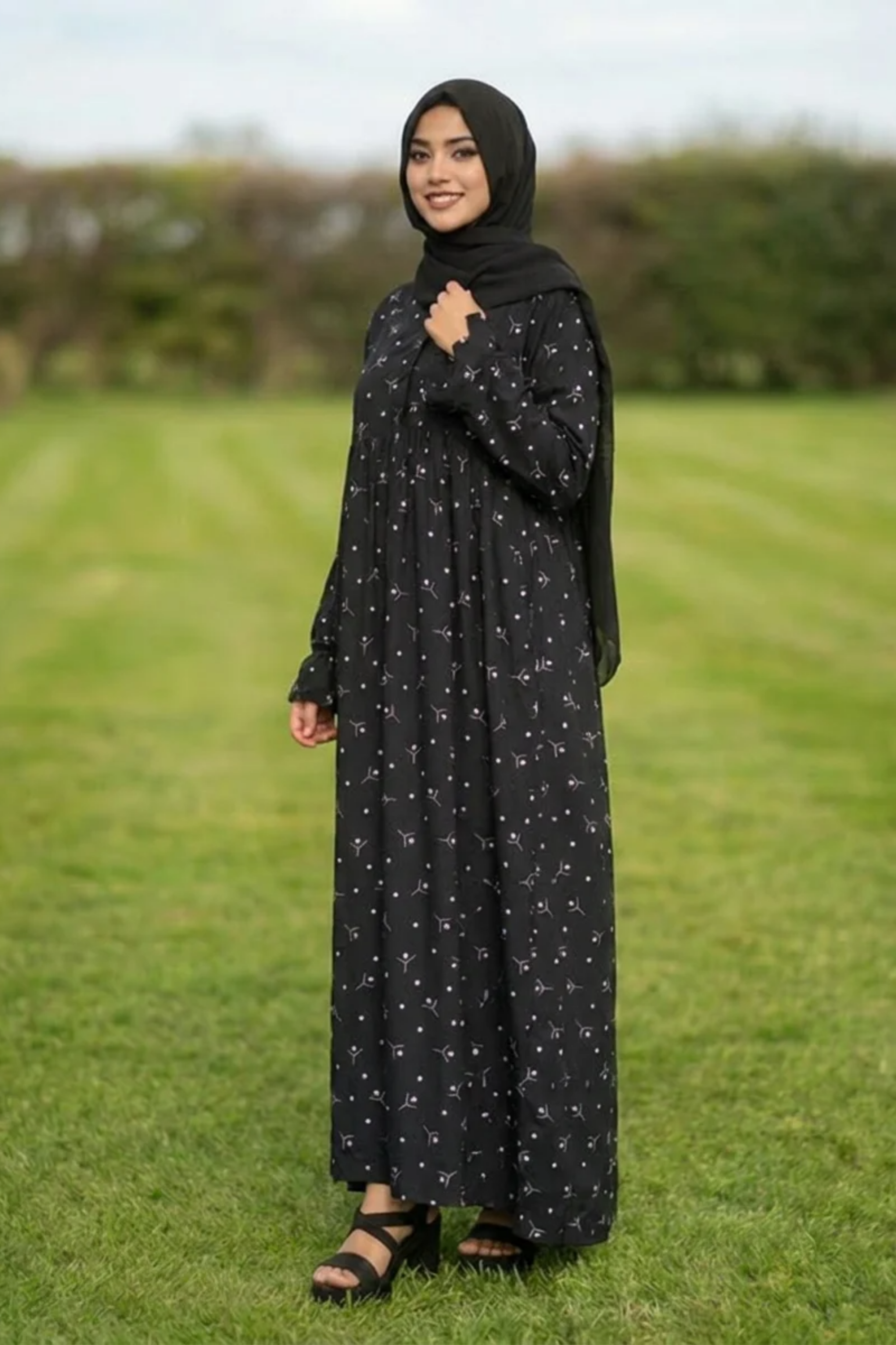 Maternity Maxi Dress - Black