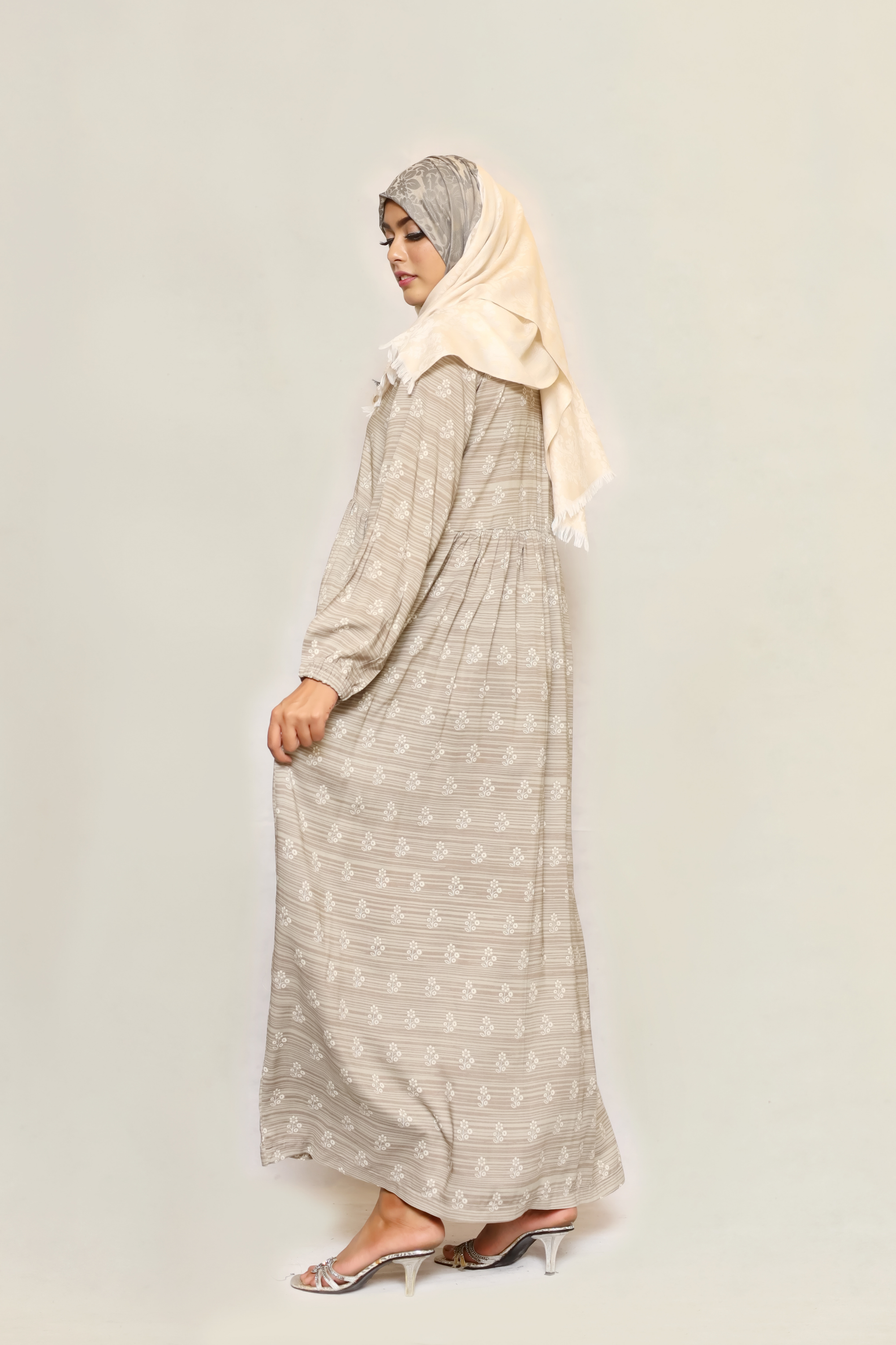Maternity Maxi Dress - Mocha