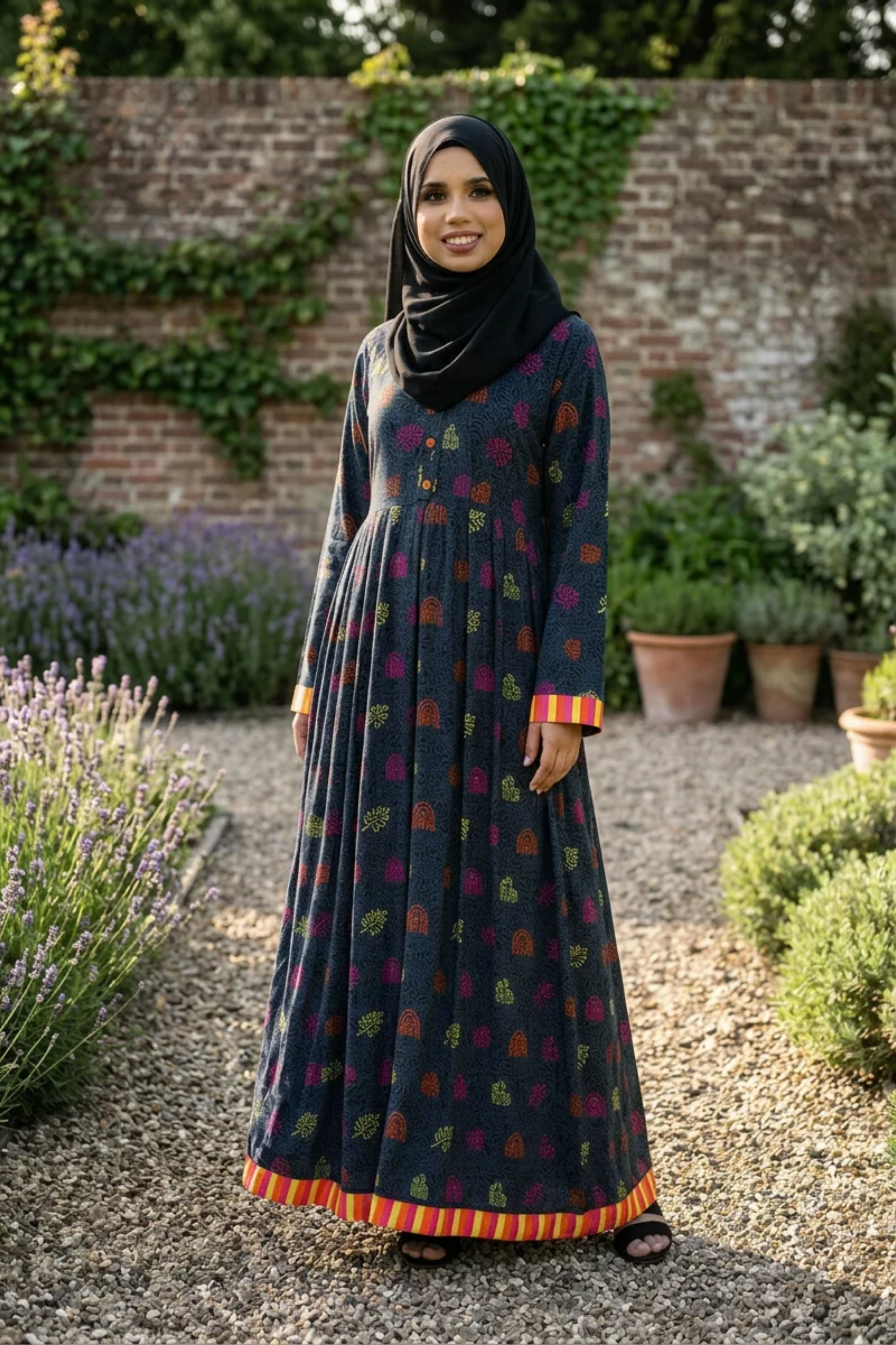 Maternity Maxi Dress - Fluo
