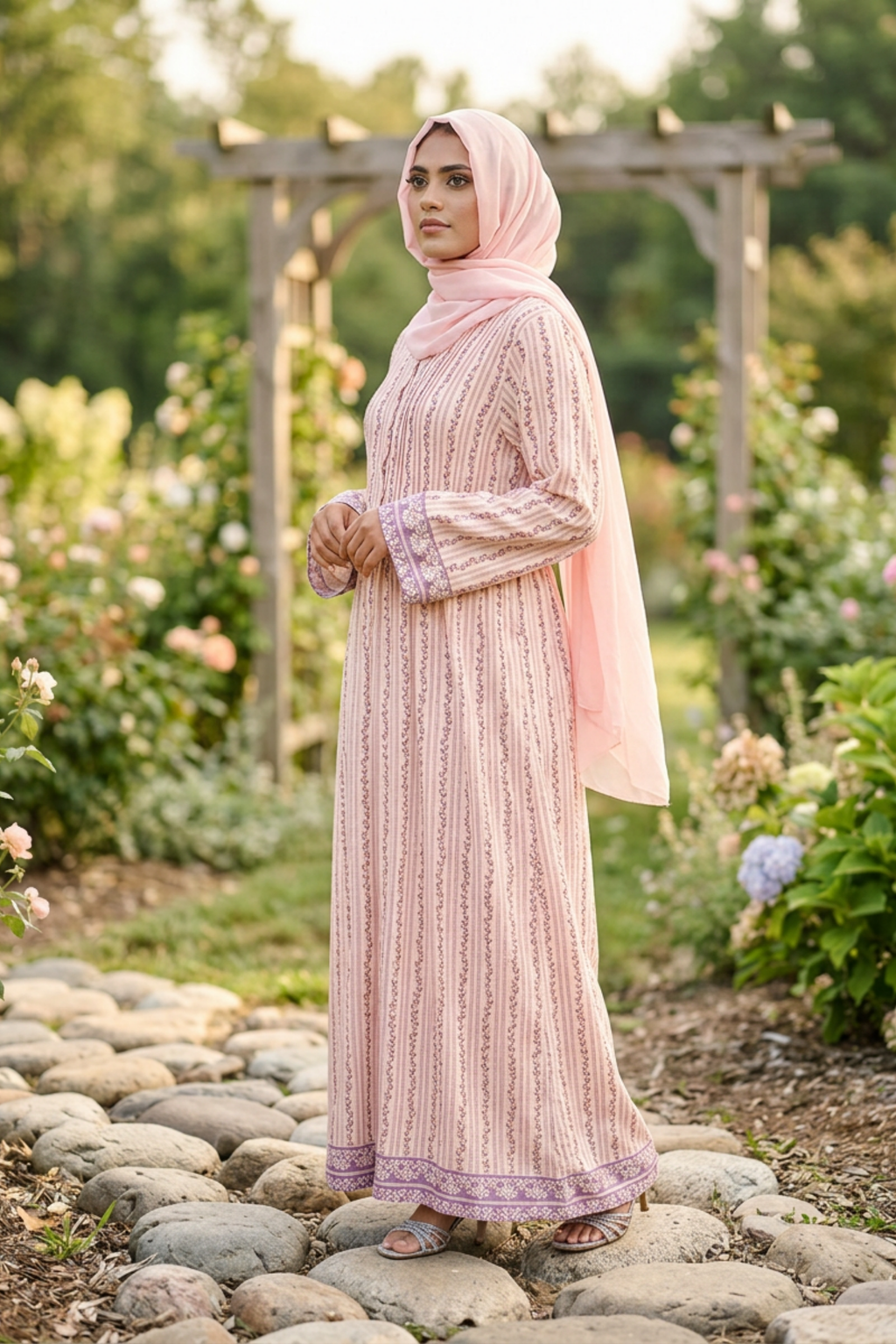Maternity Maxi Dress - Blush