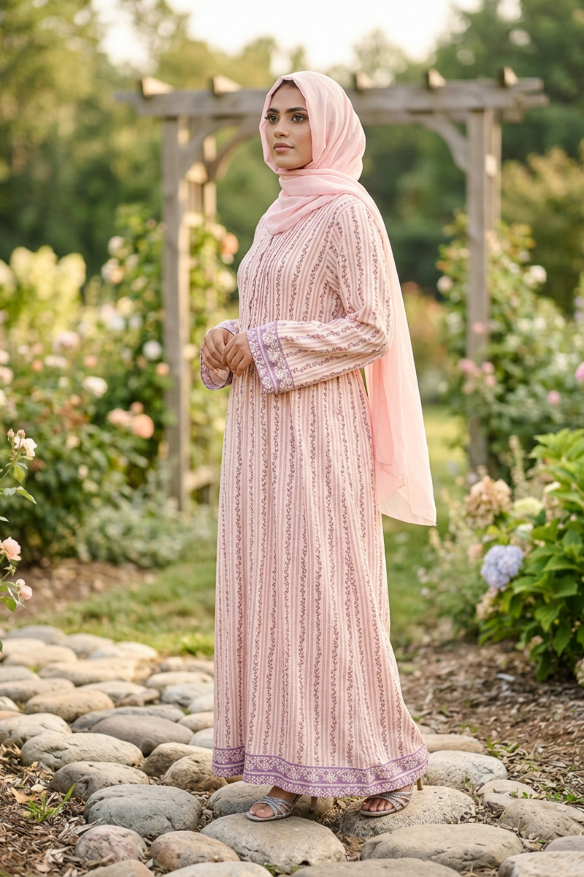 Maternity Maxi Dress - Blush