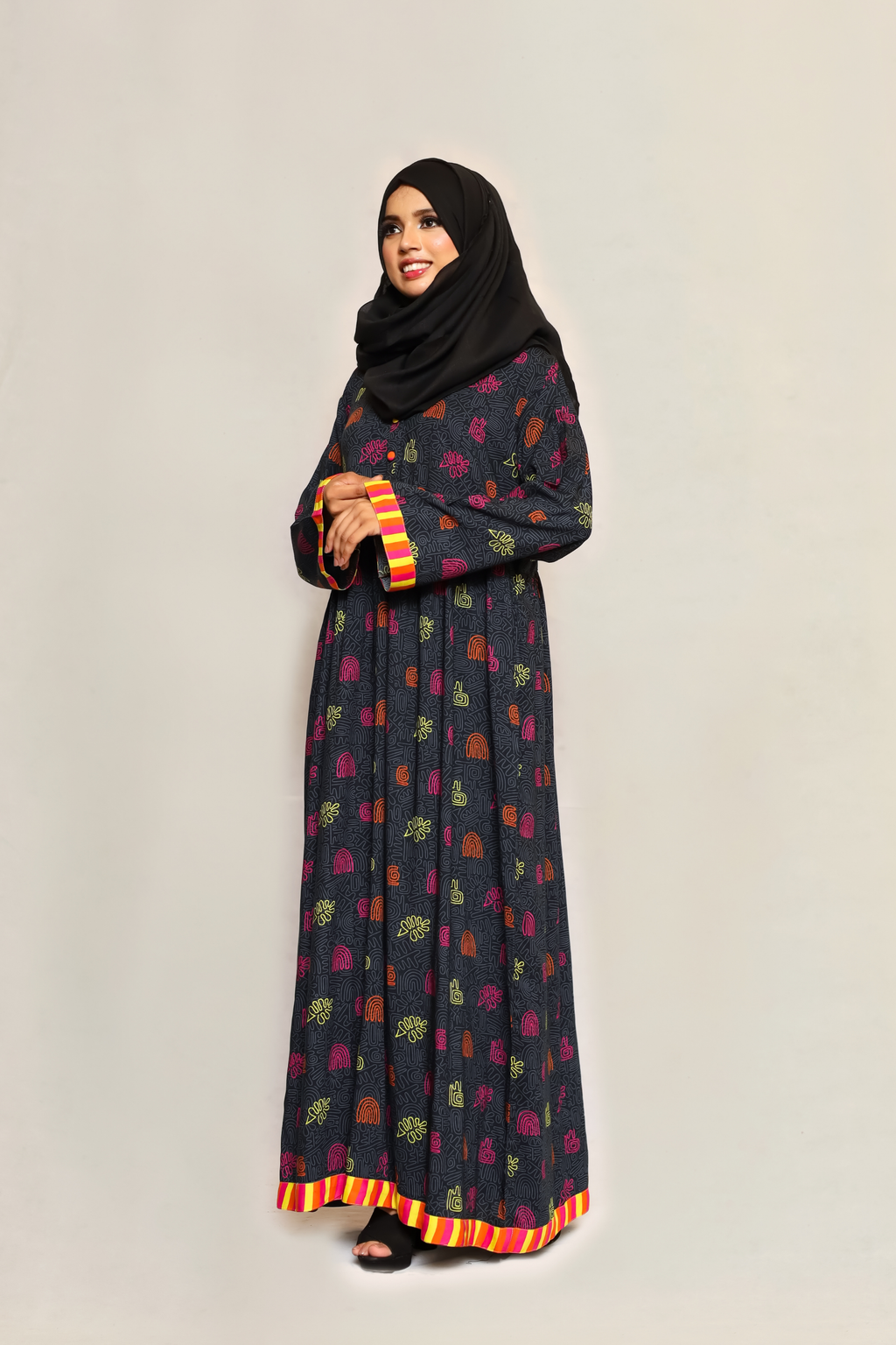 Maternity Maxi Dress - Fluo