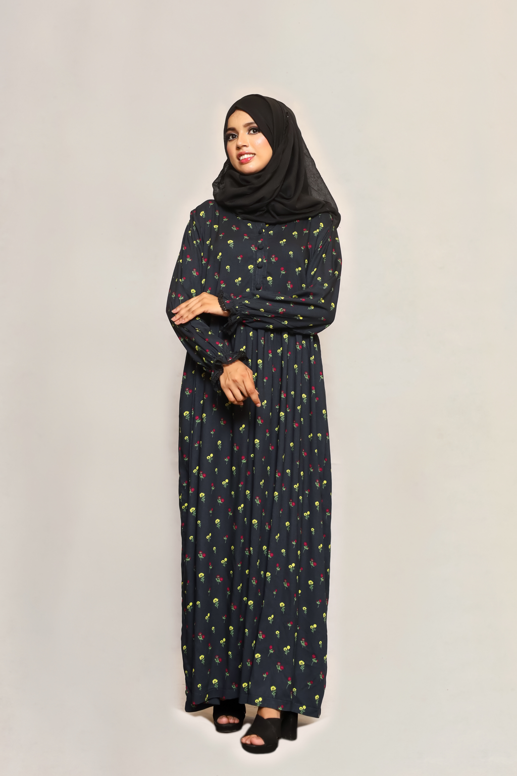 Maternity Maxi Dress - Wildflowers