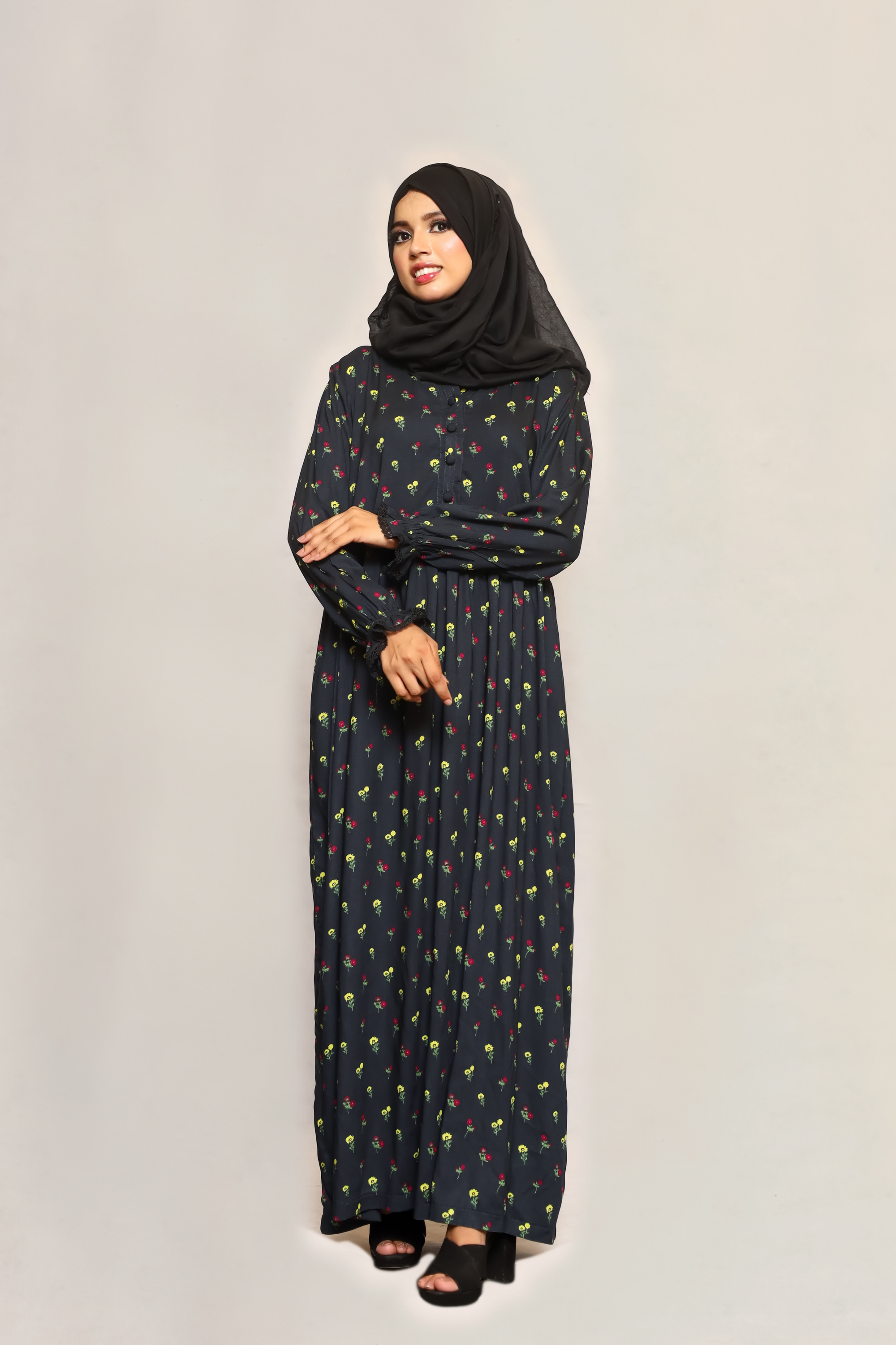 Maternity Maxi Dress - Wildflowers