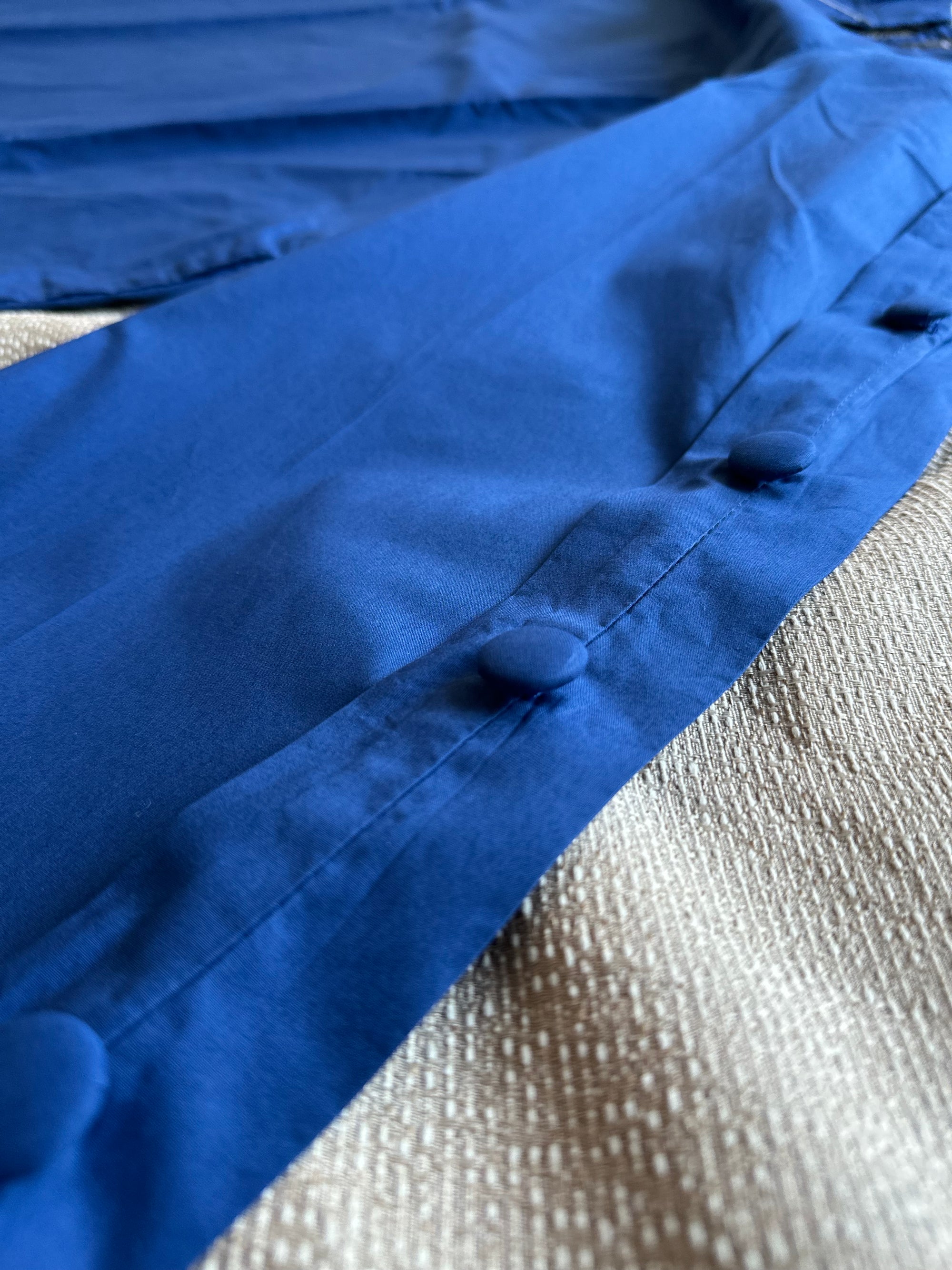 Hajj&Umrah | Premium Cotton Abaya in  Royal Blue