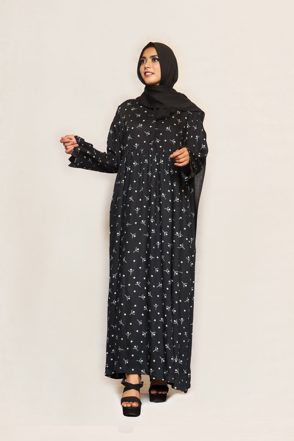 Maternity Maxi Dress - Black