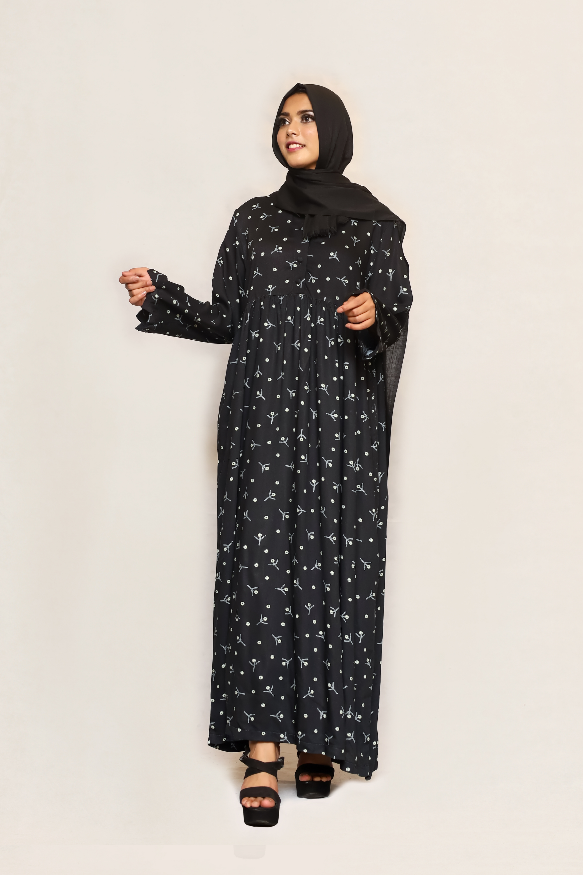 Maternity Maxi Dress - Black