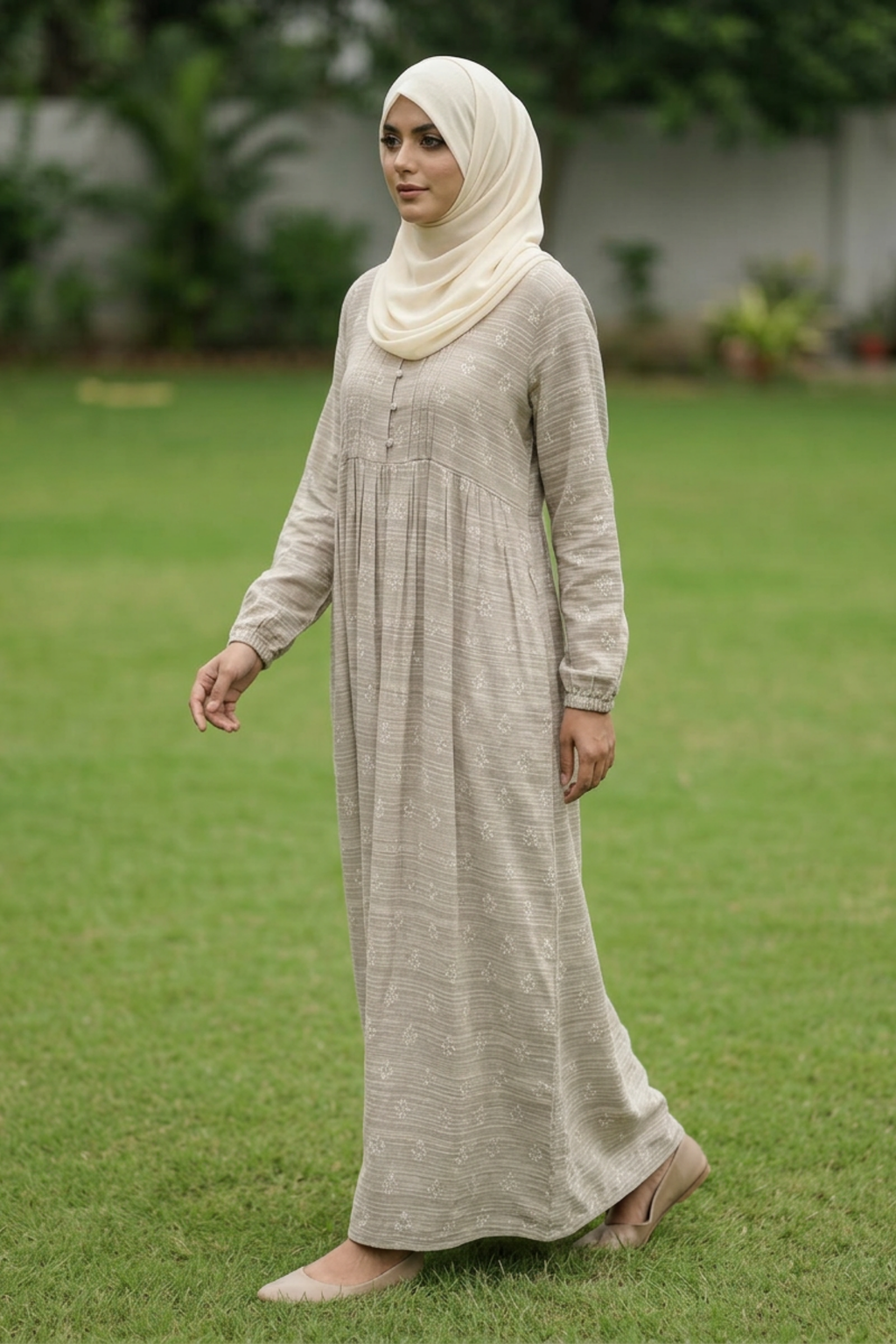 Maternity Maxi Dress - Mocha