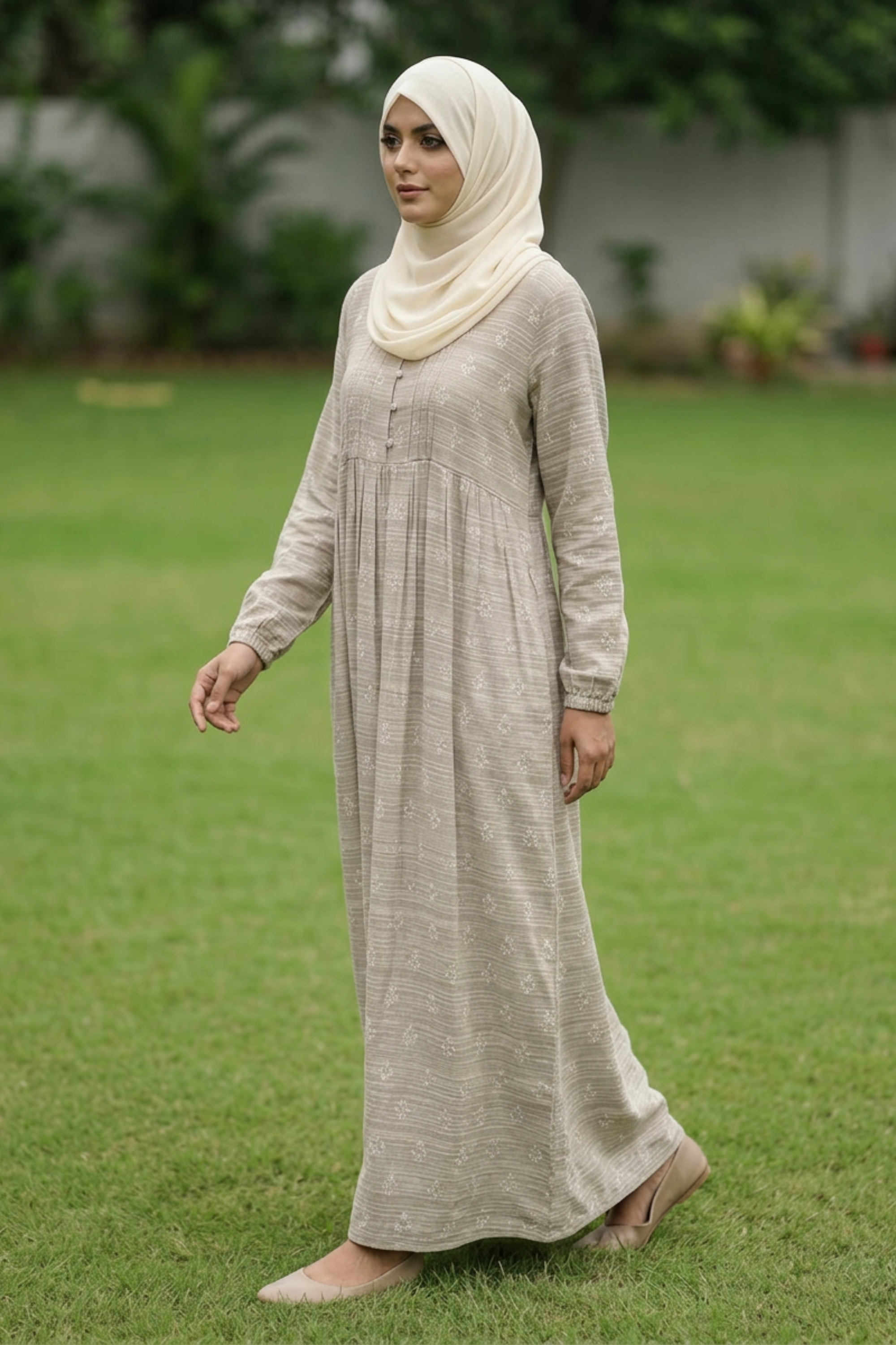 Maternity Maxi Dress - Mocha