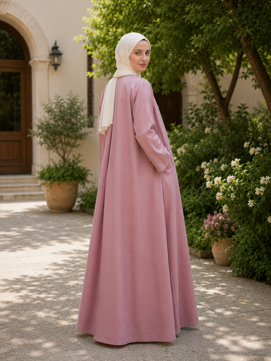 Hajj & Umrah | Abaya Set in Pastels