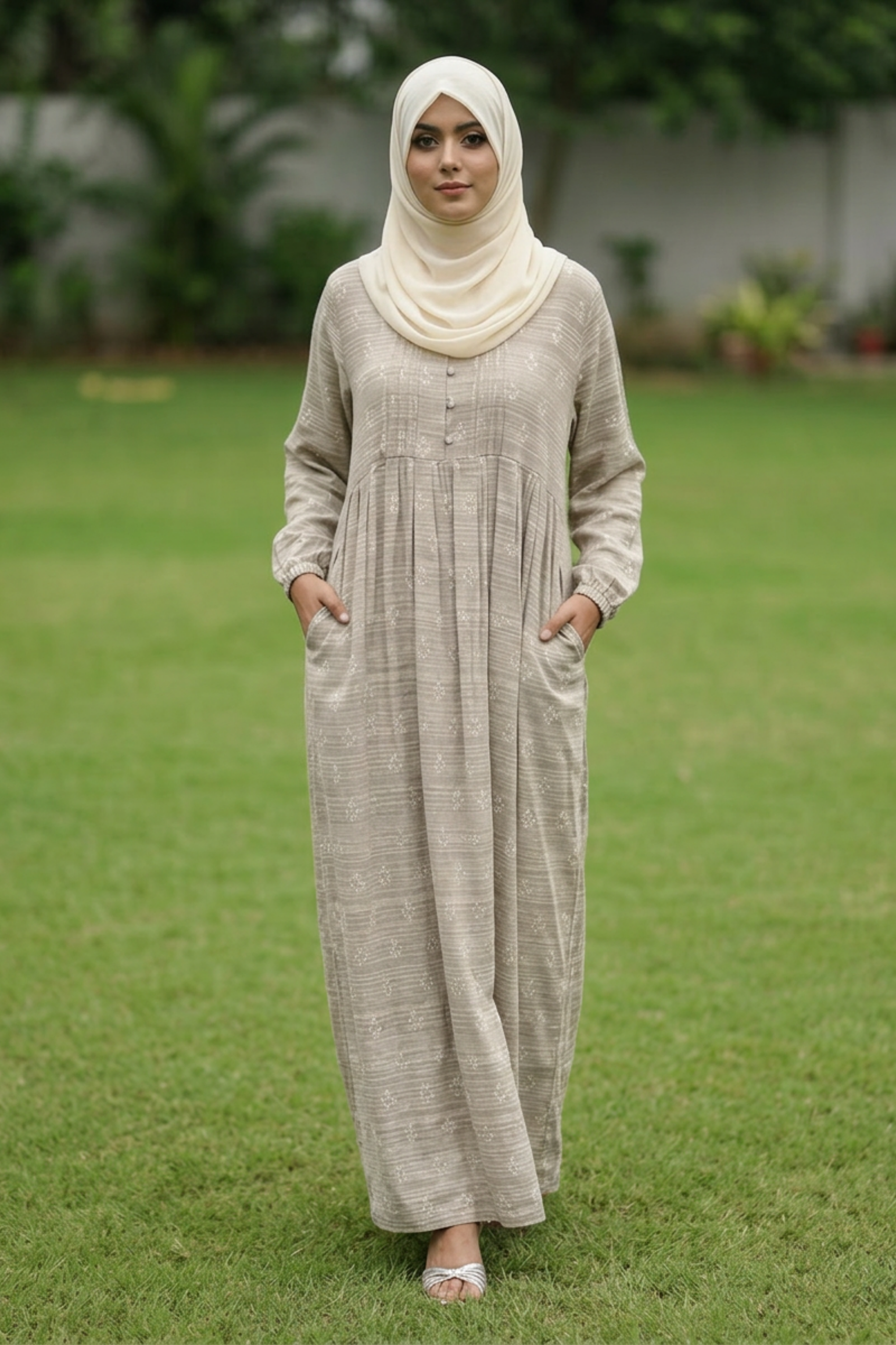 Maternity Maxi Dress - Mocha