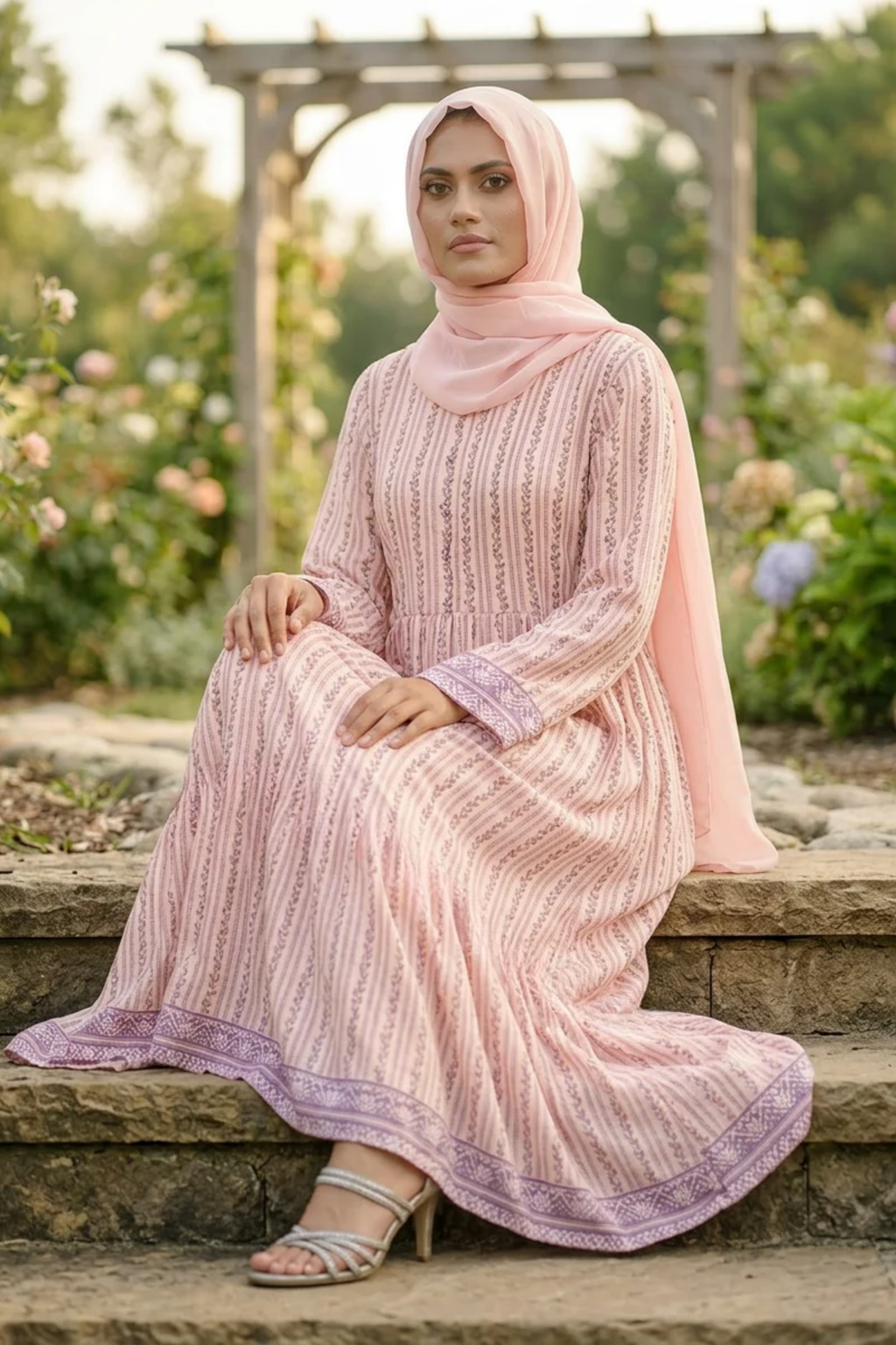 Maternity Maxi Dress - Blush