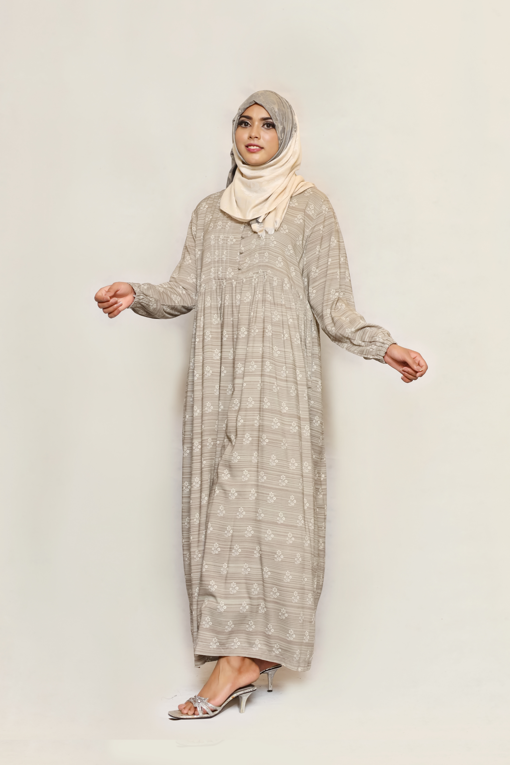 Maternity Maxi Dress - Mocha