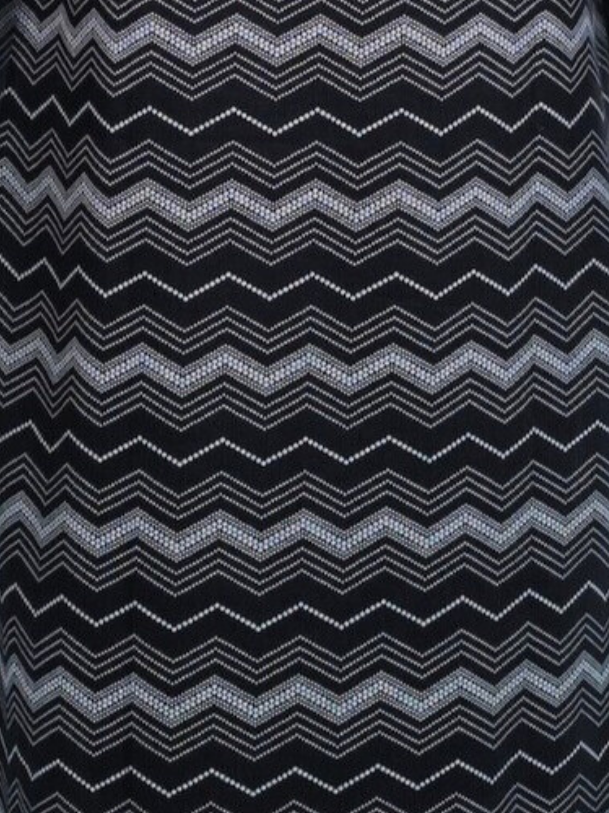Printed Cotton Abaya – Charcoal