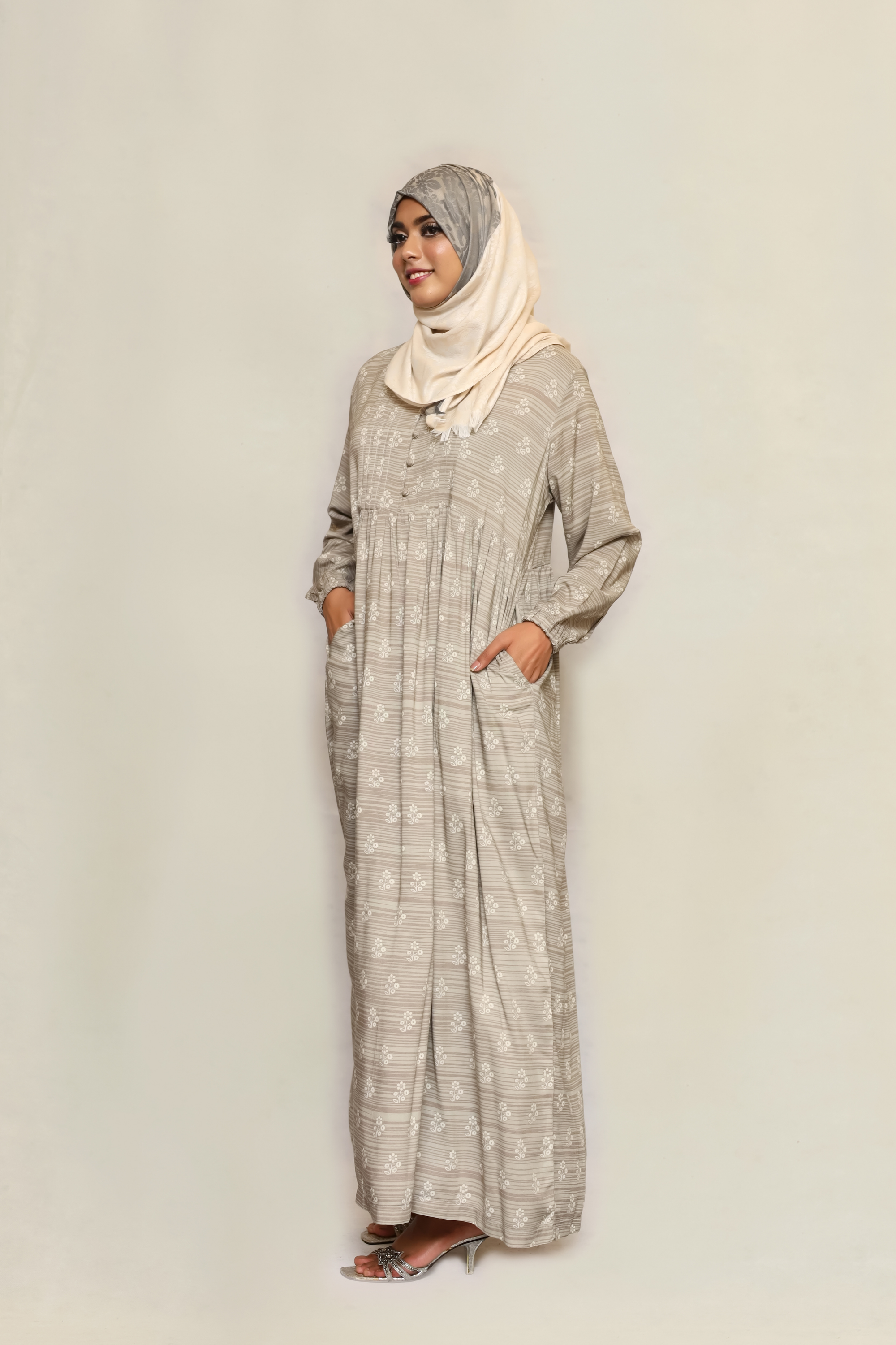 Maternity Maxi Dress - Mocha