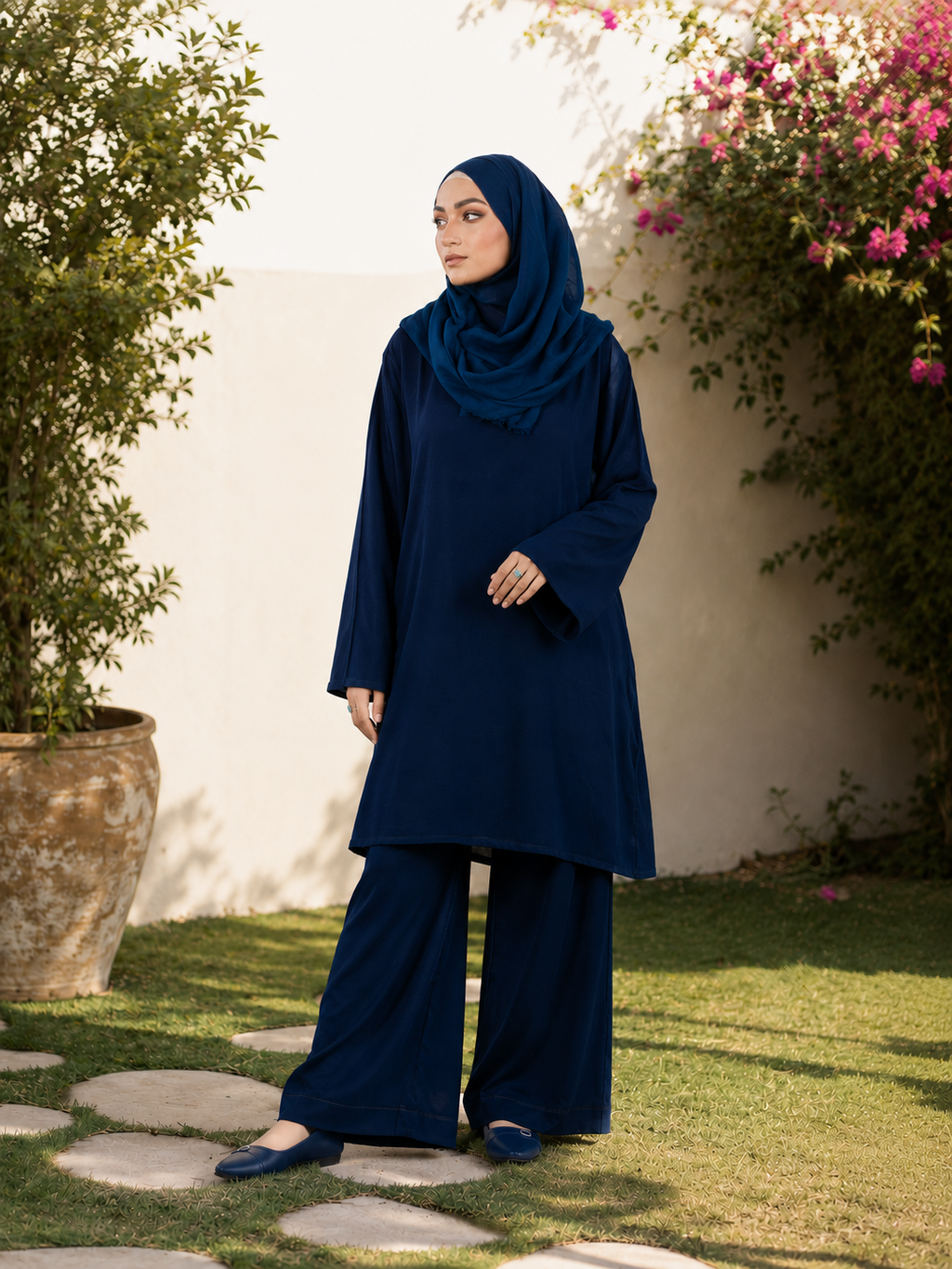 Essentail Linen Suit - Tunic & Trousers