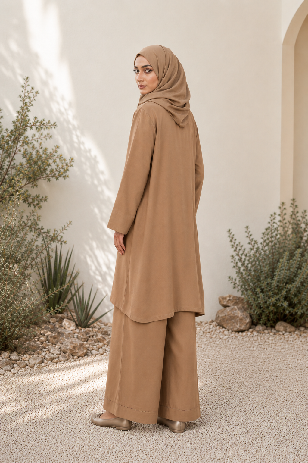 Essentail Linen Suit - Tunic & Trousers