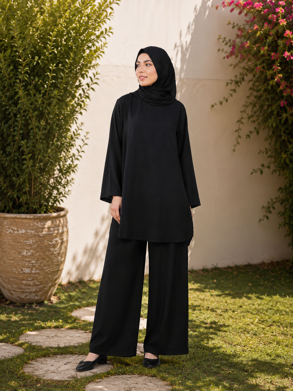 Essentail Linen Suit - Tunic & Trousers