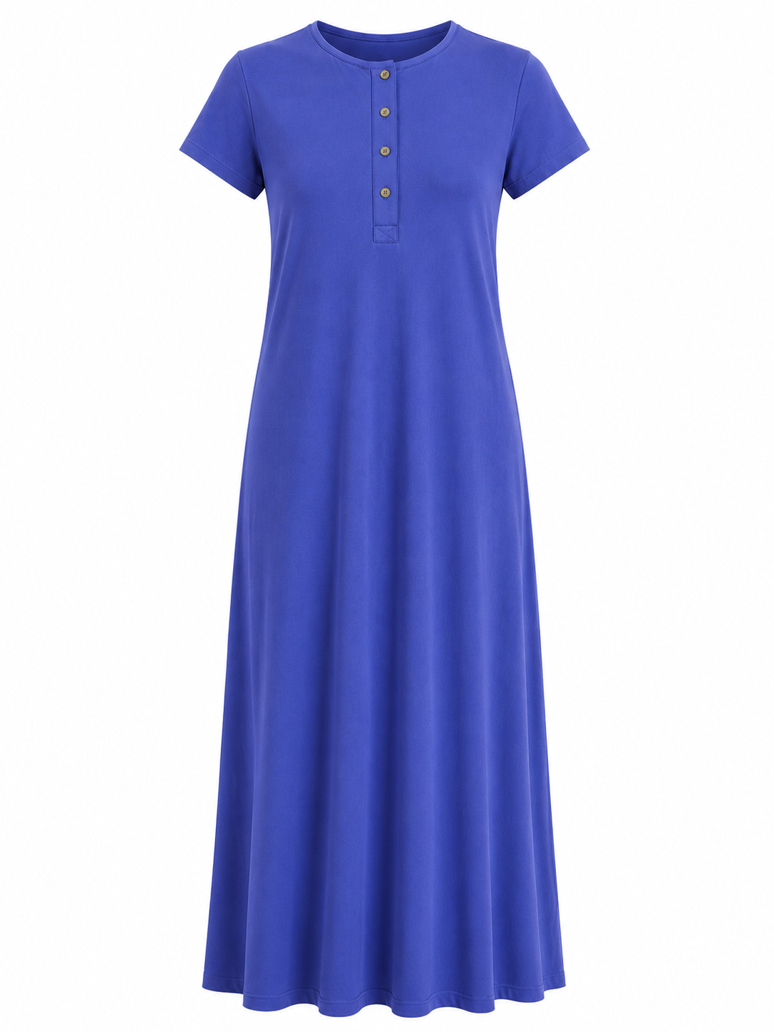 Essential Linen Slip Dress with Buttons