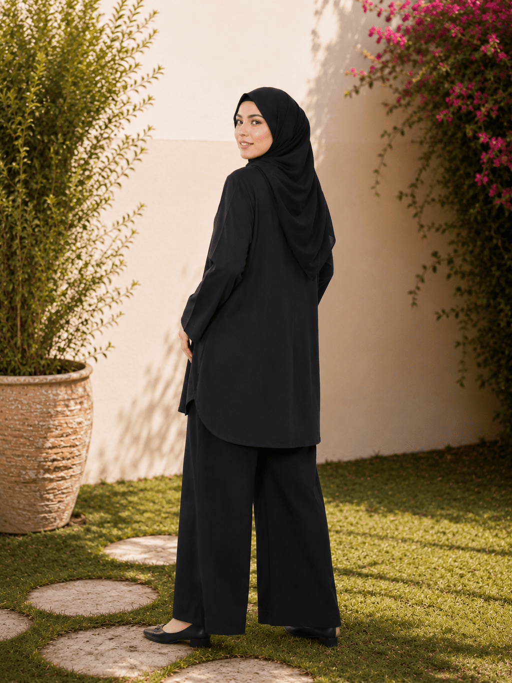 Made to Measure | Essential Linen Suit - Black Tunic