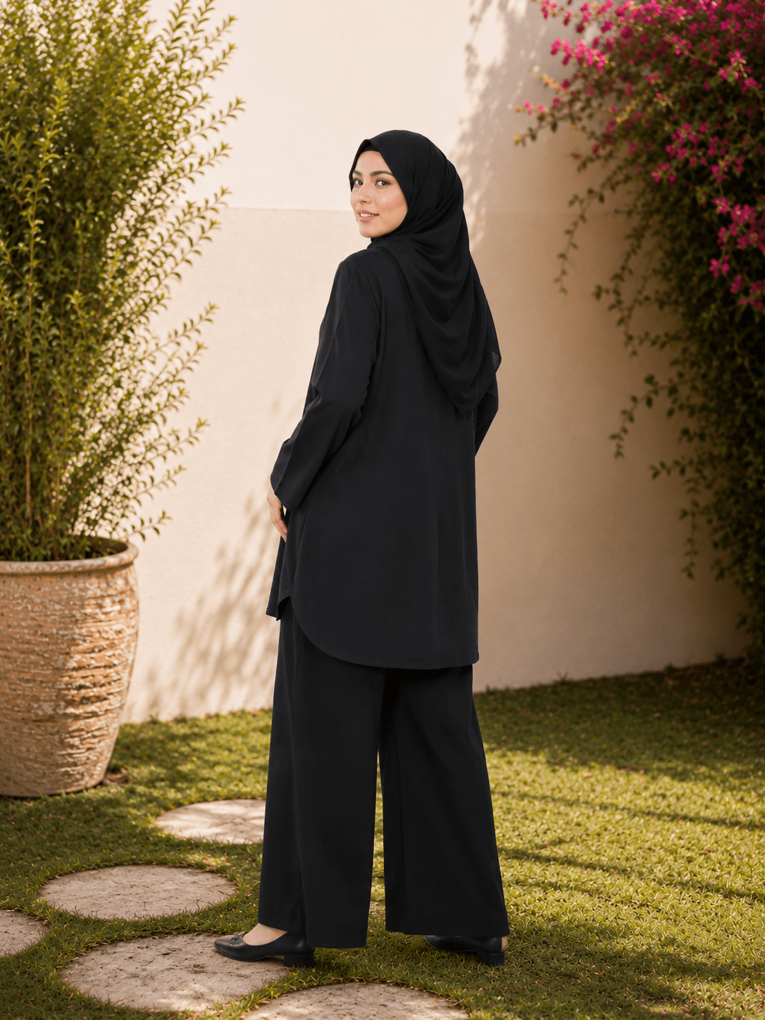 Made to Measure | Essential Linen Suit - Black Tunic