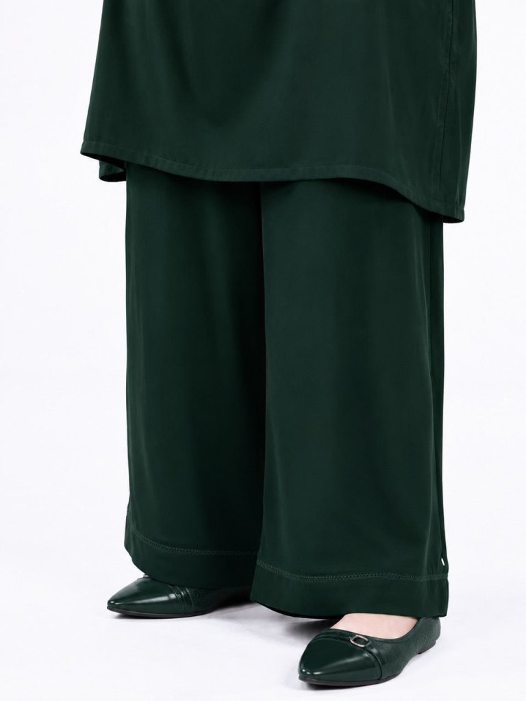 Essential Linen | Trousers in Forest