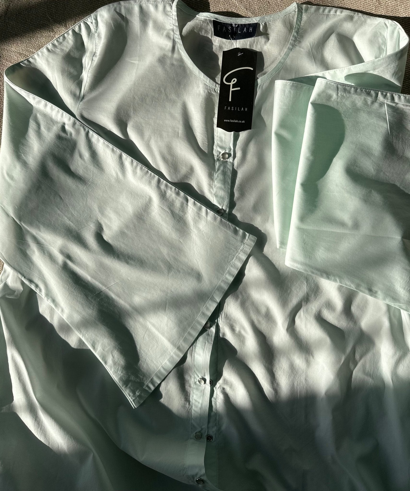 Hajj & Umrah | Abaya Set in Pastels - Fasilah