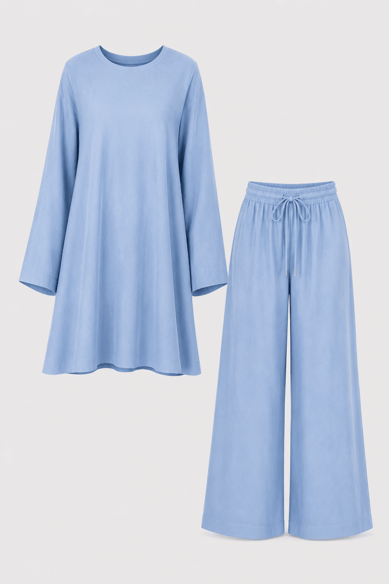 Made to Measure | Essential Linen Set - Tunic & Trousers - Fasilah