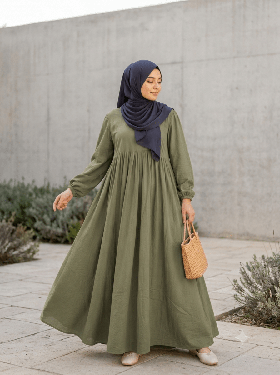 Made to Measure | Linen Maxi Dress - Fasilah