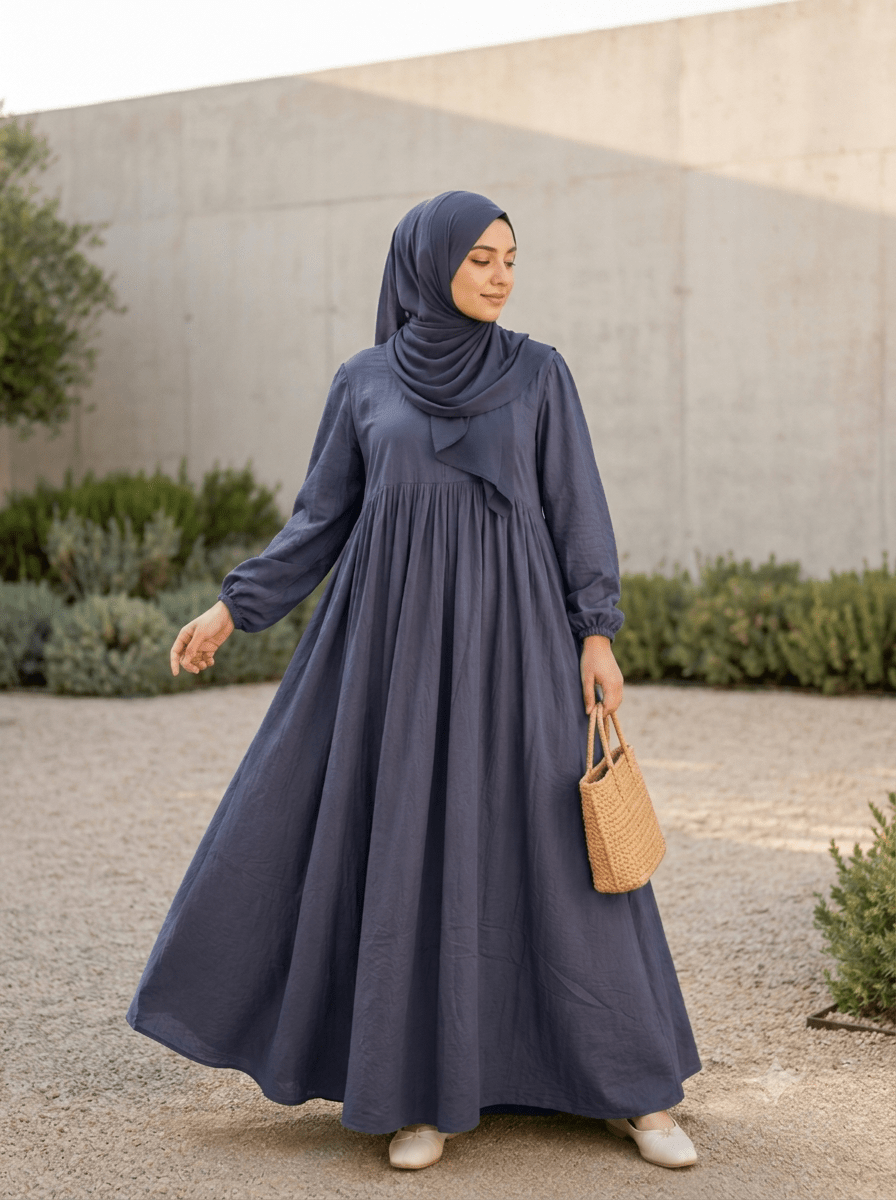 Made to Measure | Linen Maxi Dress - Fasilah
