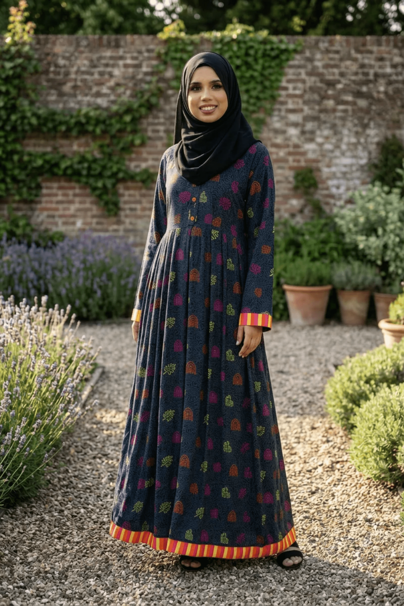 Maternity Maxi Dress - Fluo - Fasilah