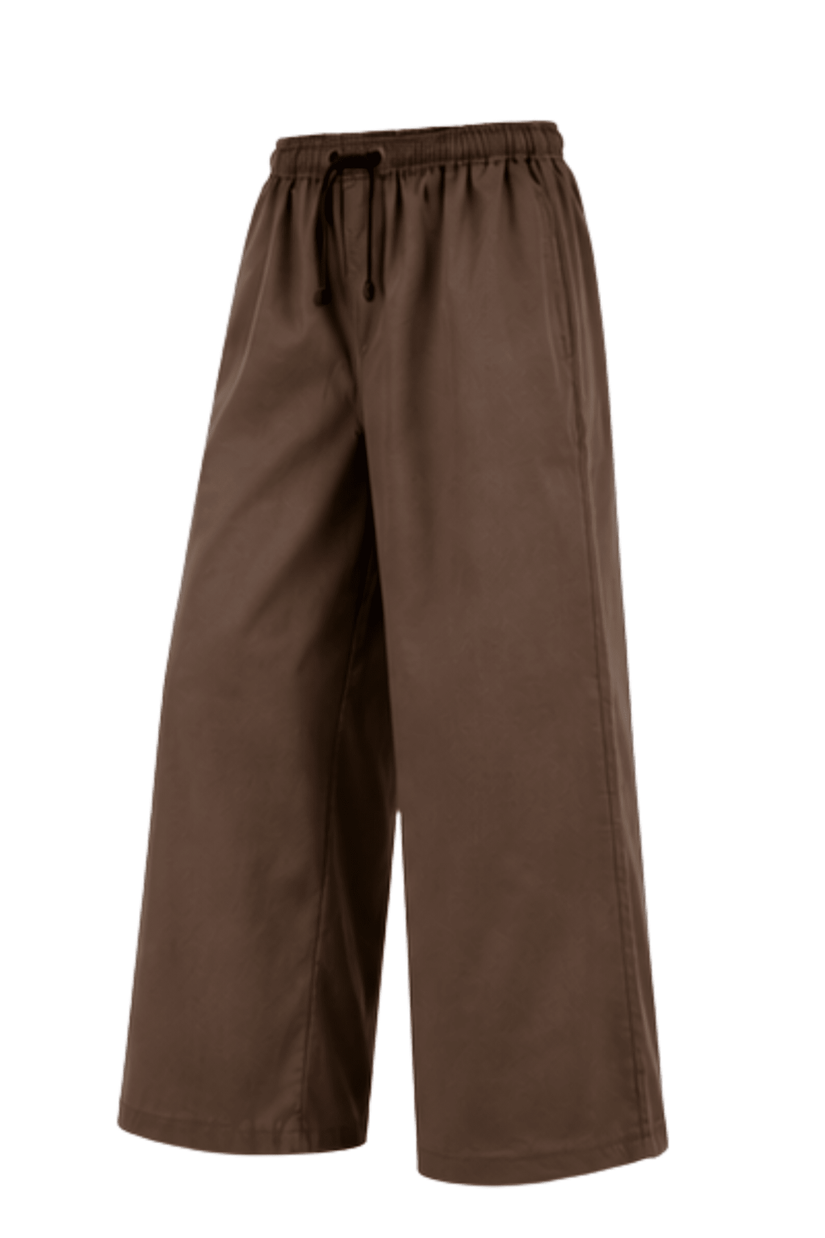 Signature Cotton Trousers in Espresso - Fasilah